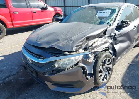 2017 Honda Civic Ex from USA, damaged, VIN 19XFC2F71HE070983